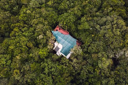 Where It All Began - Blog - Leave the city behind: 3 secluded mountain getaways near Cape Town - Aerial Shot of Teniqua Treetops