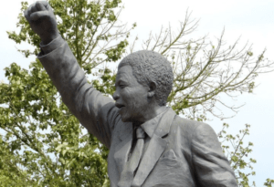 Where It All Began - African Adventure Family Holiday - Cape Town - Parker Cottage - Nelson Mandela Statue