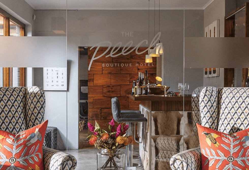Where It All Began - African Adventure Family Holiday - Johannesburg - The Peech Hotel - Boutique Hotel Sitting Area
