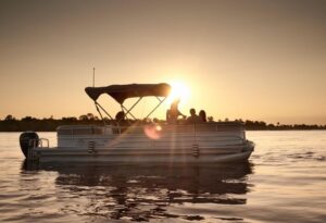 Where It All Began - Zimbabwe Canoeing Safari - Victoria Falls - Victoria Falls River Lodge - Safari Boat on River