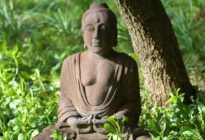 Where It All Began - Soulful Waves Spiritual Retreat - McGregor - Temenos Retreat - Buddhist Statue