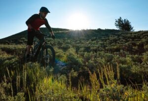 Where It All Began - Western Cape Off-Road Cycling Adventure - Stellenbosch - Gemoedsrus Farm - Cyclist Cycling on Off Road Trail