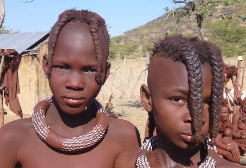 Where It All Began - North Namibian Road Trip Adventure - Outjo - Byseewah Safaris - Tribal Children