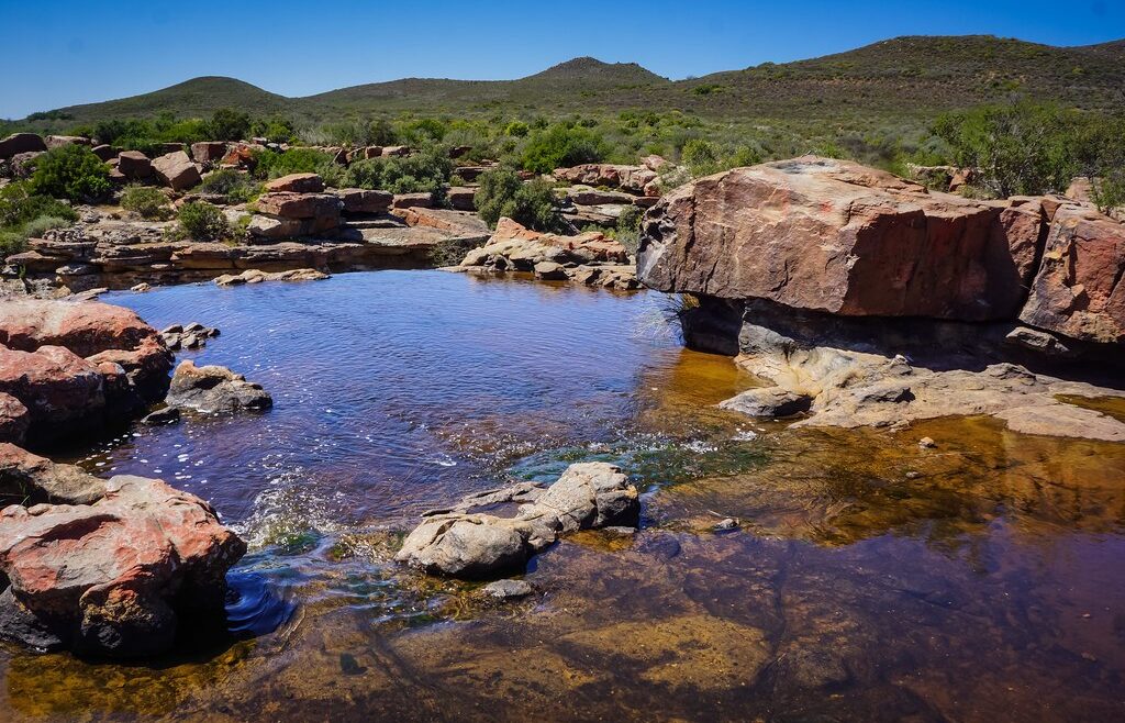 Where It All Began - Botanical Journey through Cederberg, Overberg and Winelands - Nieuwoudtville - Die Blou Huis - Dam