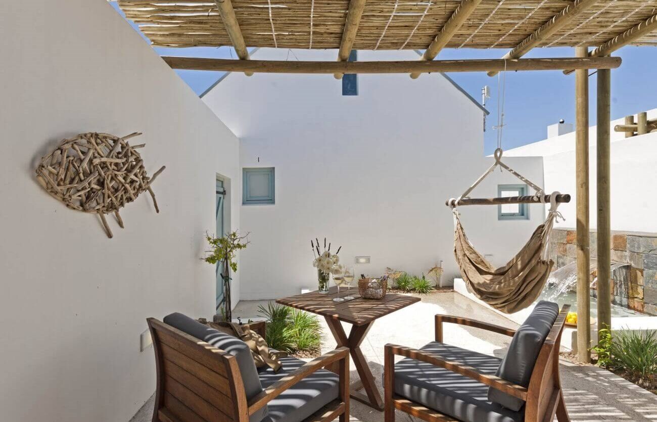 Where It All Began - Botanical Journey through Cederberg, Overberg and Winelands - Paternoster - Strandloper Ocean Boutique Hotel - Outside Sitting Area