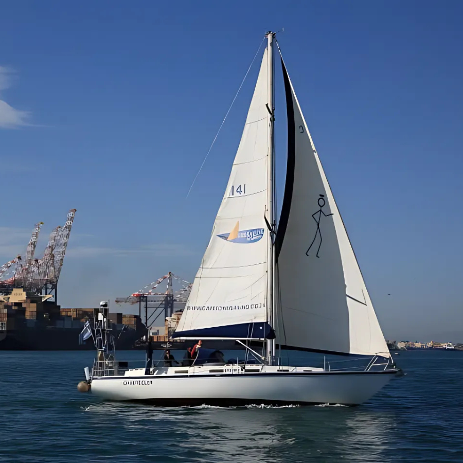 Yacht Sailing around the Cape Peninsula