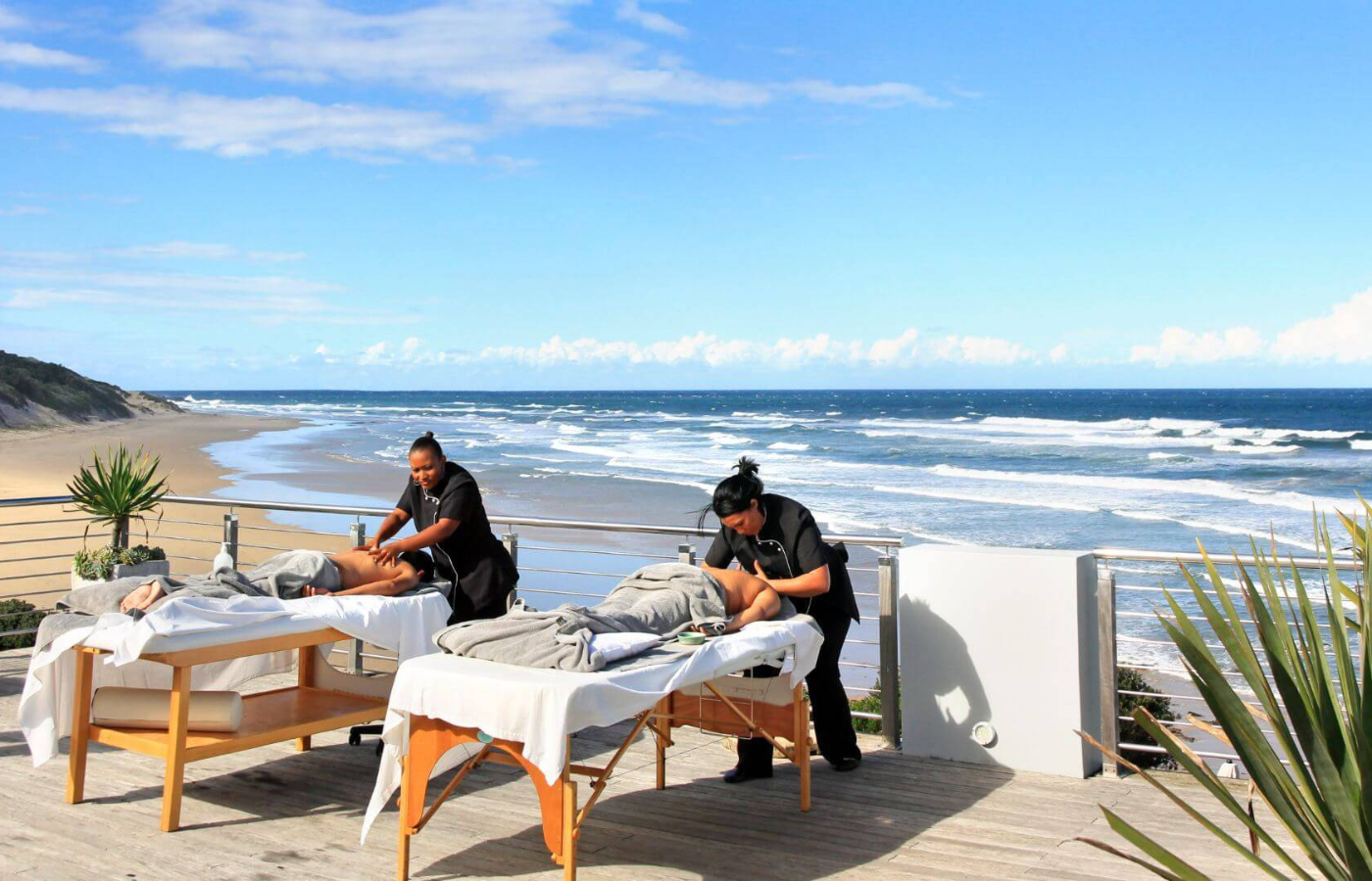 S052 - IT2 - Spa Treatment Massage Done at Morgan Bay Hotel Where It All Began - Journeys - Wild Coast Hotel Hopper - Spa Treatment Massage Done at Morgan Bay Hotel