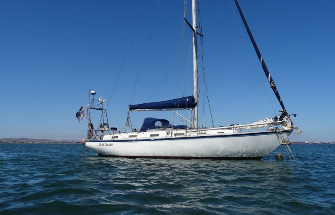 Where It All Began - Journeys - Yacht Sailing around the Cape Peninsula - Cape Town Sailing Academy Yacht out at Sea