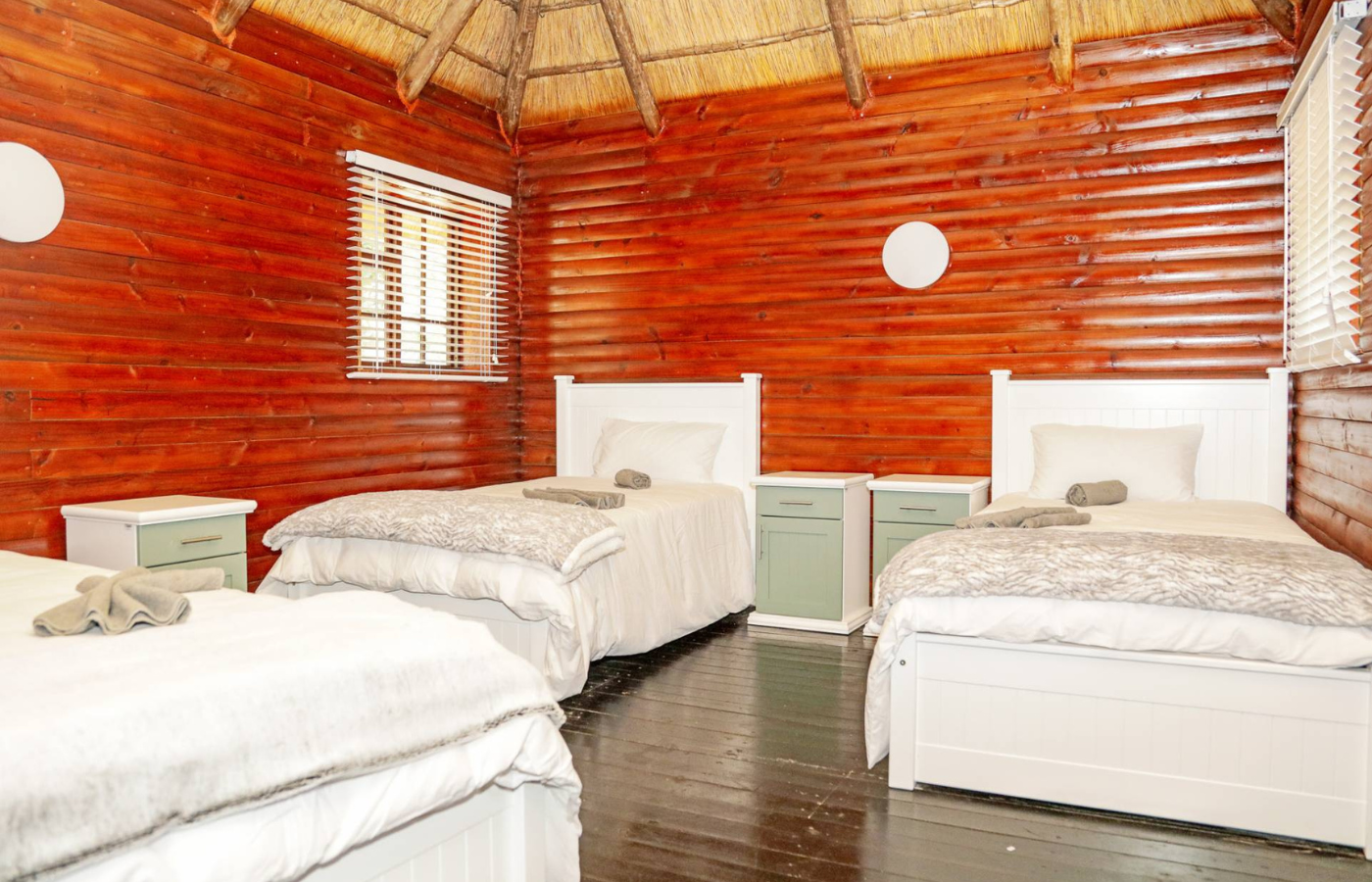 S050 - IT1- Bedroom Suite and Single Beds at Bhanga Nek Campsite Accommodation Where It All Began - Journeys - Tropical African Lake and Forrest Slackpacking Adventure - Bedroom Suite and Single Beds at Bhanga Nek Campsite Accommodation