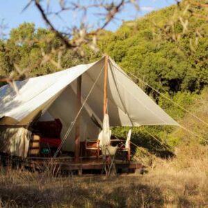 African Glamping Safari - Category Thumbnail - Safari Glamping Tent Outside